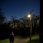 photo lampadaire solaire CITEOS