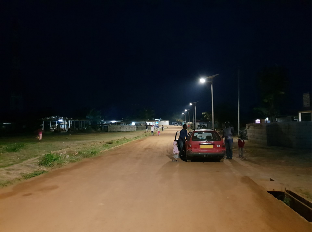 Luminaire solaire Gabon