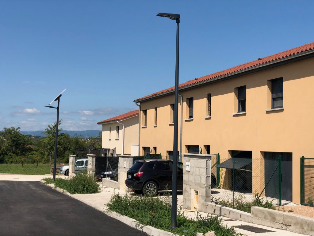 SOLAIZE - Lotissement candélabres Solaires