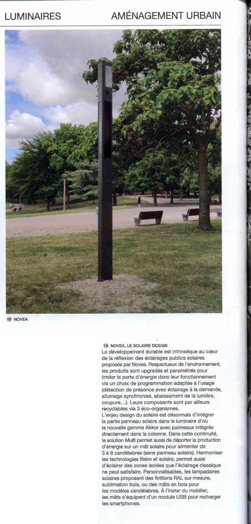 Article Archicréé sur Novéa